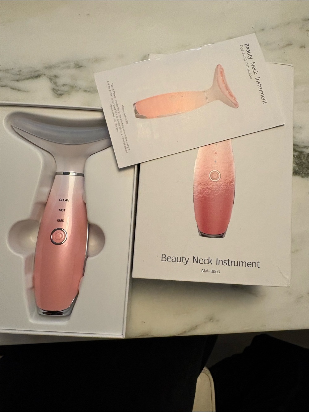 Beauty Neck Instrument - Pink Neck Massager by